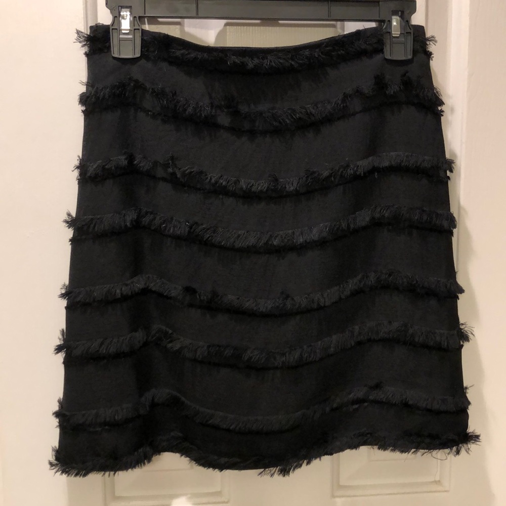 Michael Stars fringed mini skirt